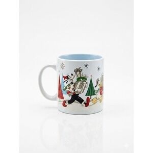 Disney Christmas Mickey & Friends Coffee Mug Gift Wrap Ceramic Zrike 16 oz